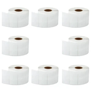 8 ROLLS Direct Thermal 2.25''X1.25" 1000pcs Barcode Labels For Zebra TLP LP2824 - Picture 1 of 24