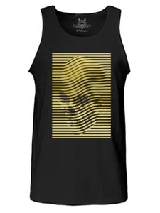 NEU HERREN BEDRUCKT GRAFIK DESIGN HIPSTER SCHÄDEL SKELETT GESCHENK KUNST VINTAGE TANKTOP - Bild 1 von 8