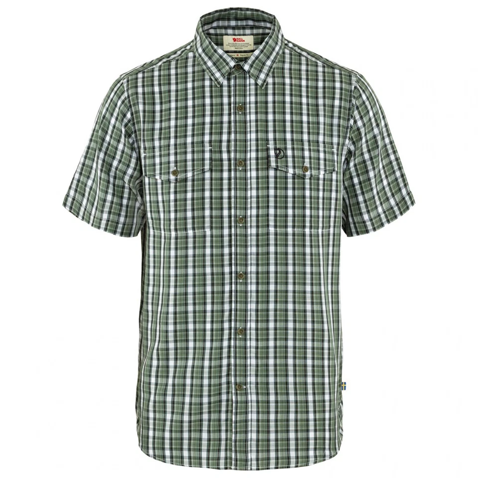 Fjällräven Abisko Cool Shirt SS M Wanderhemd Outdoor kurzarm grün patina green - Bild 1 von 1