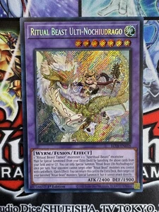 Yugioh Ritual Beast Ulti-Nochiudrago BLTR-EN018 Secret Rare 1st Ed NM - Picture 1 of 1