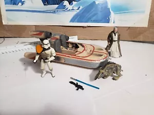 POTF Landspeeder Obi-wan Stormtrooper Massiff Tatooine Lot Figuren Star Wars - Bild 1 von 4