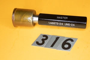 Leader 1-15/32-24 2a "MASTER" Go Thread Gage PD 1.46875 PD 1.4375 - Imagen 1 de 4
