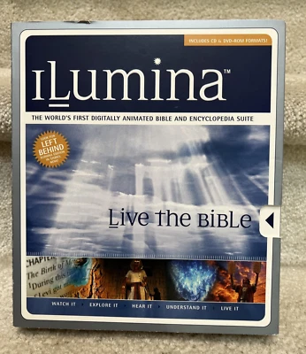 ILumina Live The Bible Digitally Animated Bible & Encyclopedia Suite CD+DVD 2002 - Image 1 of 4