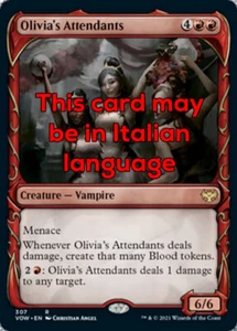 MTG OLIVIA's ATTENDANTS EXC - ANCELLE DI OLIVIA - VOW X IT - MAGIC - Picture 1 of 1