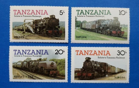 Tanzania Stamps, Scott 271-274 MNH Cover
