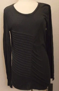 DKNY JEANS Mood Indigo NAVY Size L NWT WOMEN'S TOP - Picture 1 of 3