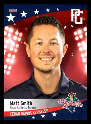 Matt Smith 2022 Choice Cedar Rapids Kernels #37   Cedar Rapids Kernels - Image 1 of 2