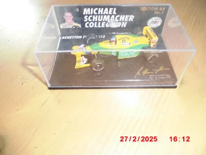 Michael Schuhmacher Collection 1:64 Micro Champs PaulsModel 1.Sieg in Spa 30.08. - Bild 1 von 7