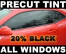 PreCut Window Film 5% Tint For Chevy Silverado,GMC Sierra Crew - Foto 11