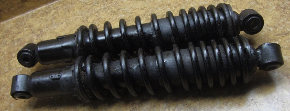 Amortiguadores traseros Kawasaki Bayou 1986 87 ATV KLF 300 KLF300 suspensión resorte G8 Foto 1 de 1