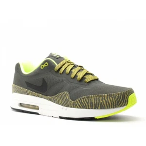 Nike Air Max 1 Premium Tape 'Yellow Zebra' 599514-007 Sz 12 - Picture 1 of 4
