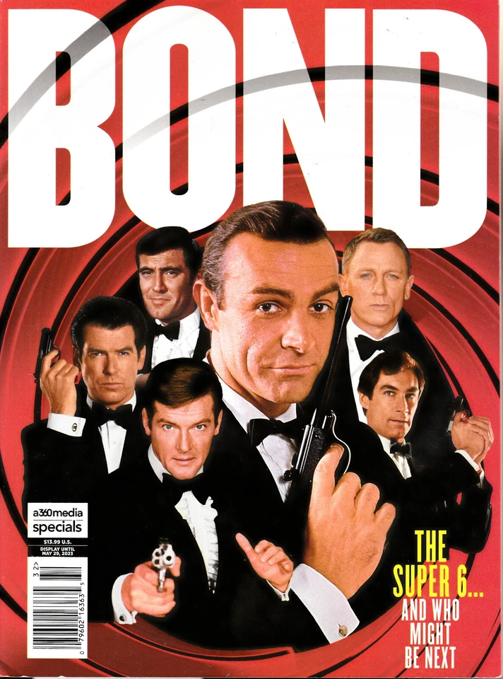 James Bond Magazine  The Super 6 and who might be next   Special Issue, 2023 - Image 1 of 1
