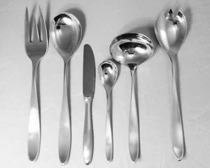 OMEGA by Wirths 6 Piece Serving Set NEW NEVER USED made Germany 18/8 - Picture 1 of 19