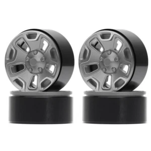 4P Metal1.9"Beadlock Wheel for1/10Crawler Jeep Wrangler Axial SCX10 Traxxas TRX4 - Picture 1 of 41