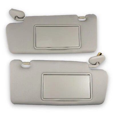 Par de parasoles grises Subaru Legacy & Outback 2006-2009 lado conductor y pasajero Foto 1 de 4