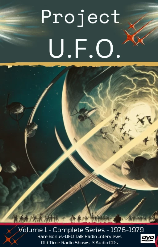 PROJECT U.F.O Compete Series (Sealed) on 7 DVDs + Rare UFO Radio Interviews 1950 - Image 1 of 4