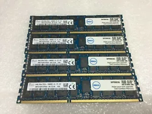 4x 8GB (32GB) Hynix HMT31GR7CFR4A-H9 PC3L-10600R 2RX4 SERVER RAM FREE S/H - Picture 1 of 5