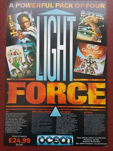 ik+,Bio Challenge,Voyager,R-Type - Ocean - 1990's Magazine Advert #B10256 - Bild 1 von 1
