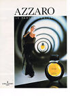 Publicite Advertising 054  1988  Azzaro  Parfum Couture