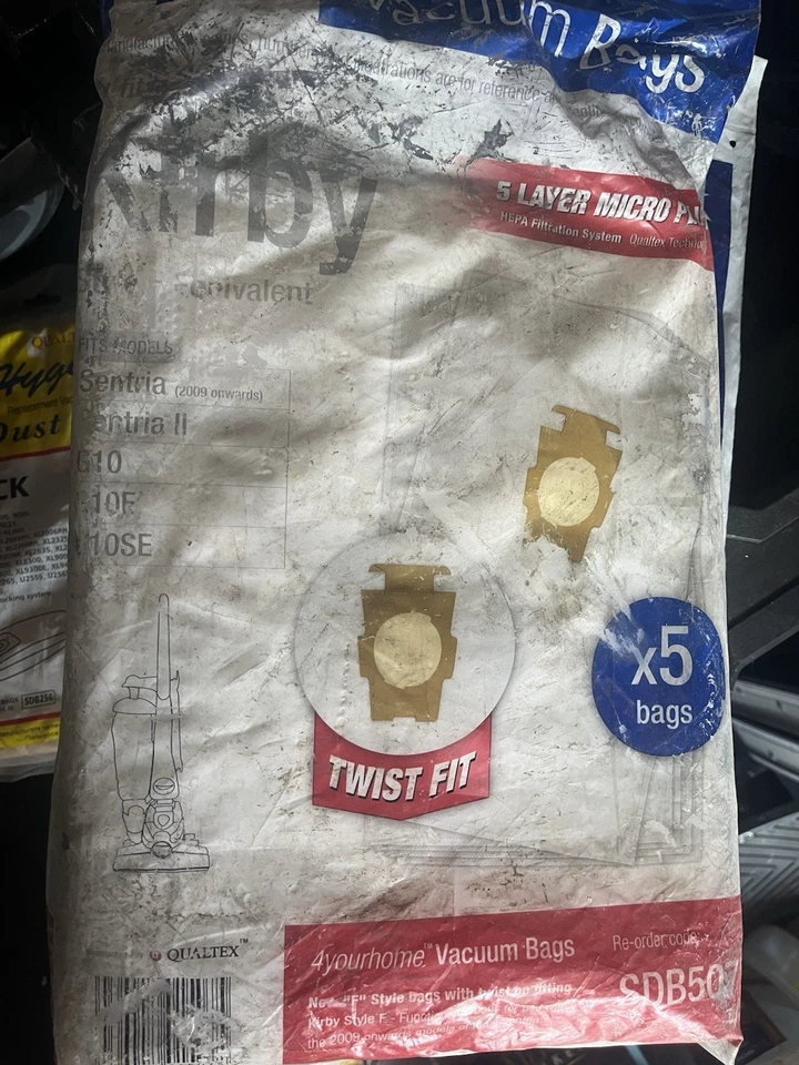 Kirby Sentria Vacuum Hoover HEPA Bags 5 Pack,  - Image 1 of 1