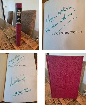 Out of This World, Lowell Thomas, Jr. 1950/ 1st Edition, Signed By Father & Son) - Image 1 of 4