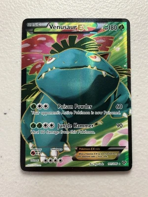 Pokemon XY Base Set Venusaur EX 141/146 MP Foto 1 de 4