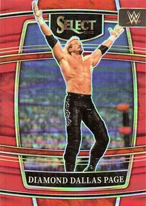 2022 Panini Select WWE #35 Diamond Dallas Page Red Prizms #/249 - Bild 1 von 2