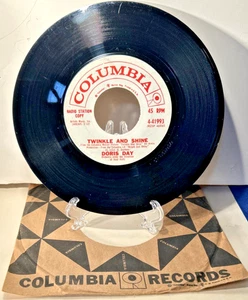 Doris Day 45rpm Twinkle & Shine/Gotta Feelin' Columbia "Radio Station Copy" RARE - Picture 1 of 2