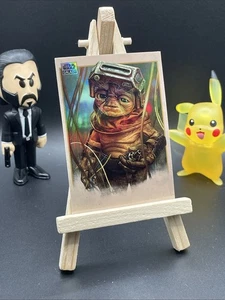 Little Droidsmith 2024 Topps Chrome Star Wars Galaxy Refractor #75 - Bild 1 von 2