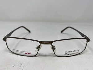 Manhattan Design Studio MDX S3201 10 53-15-135 Brown Eyeglasses Frame —353 - Picture 1 of 8