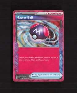 Master Ball 153/162 Temporal Forces ACE SPEC Holo Rare Pokemon Card NM - Picture 1 of 10