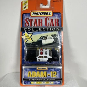 Vtg Matchbox Star Car Collection Adam-12 Grand Fury Police Car Special Edition - Picture 1 of 8