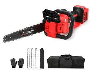Motosega Elettrica Brushless 12" Utensile Senza Fili Solo per Milwaukee M18 18V Batt... - Foto 1 di 7