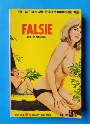 FALSIE by Alan Marshall Greenleaf Classics NB1770 Vintage Sleaze Erotica GGA - Image 1 of 4