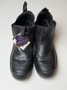 Shield Ultra Lights Stiefel schwarz mit Mil-spec 33 Futter Made in USA, Herren 13W - Bild 1 von 14