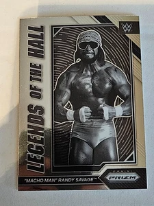 "Macho Man" Randy Savage - 2023 Panini Prizm WWE Legends of the Hall Insert Card - Picture 1 of 2