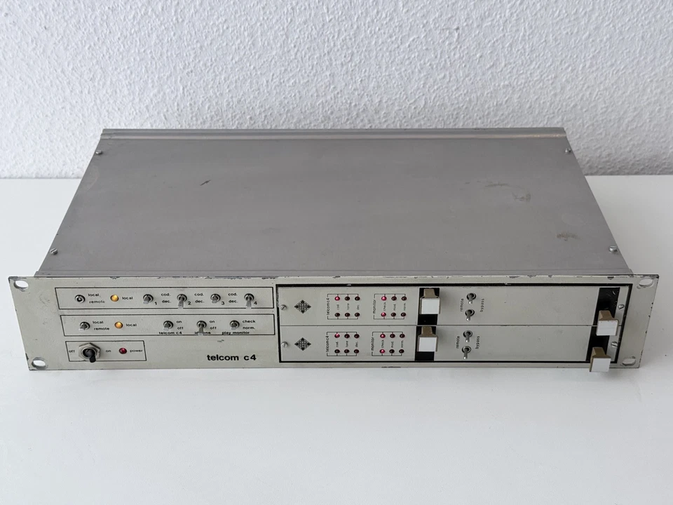 Telefunken Telcom C4 ES4 Noise Reduction Unit (NICHT GETESTET / NOT TESTED) #4 - Image 1 of 4