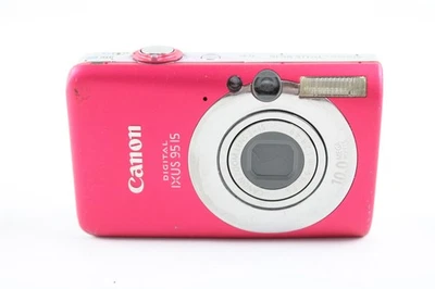 Canon IXUS 95 IS Digital Compact Camera Working w/ Canon 3x IS Zoom Lens - Image 1 of 4