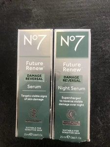 No7 Future Renew Damage Reversal Serum + Nachtserum je 25ml - Bild 1 von 5