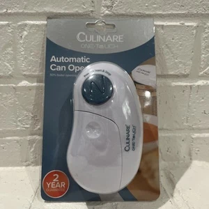 NEW In Package. Sealed.  Culinare One Touch Automatic Can Opener - White - Picture 1 of 2