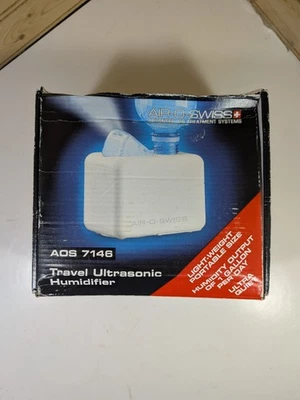 Air-O-Swiss AOS 7146 Travel Ultrasonic Humidifier. New In Box - Image 1 of 3