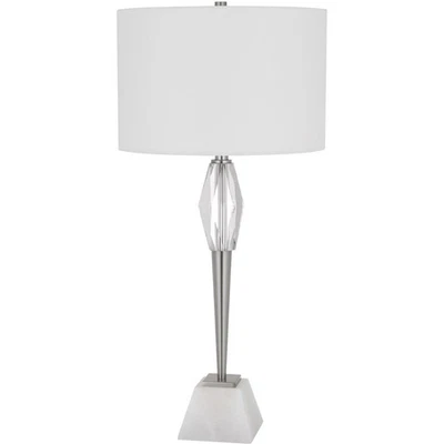 CAL Lighting & Accessories BO-3155TB Assen Table Lamp Brushed Steel - Изображение 1 из 4