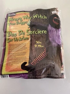 "Abrazador de árbol de bruja de 36"" al aire libre decoración de Halloween totalmente nuevo" - Imagen 1 de 2