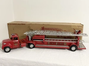 1957 Tonka No.48 Hydraulische Antennenleiter Feuerwehrauto mit OVP erstaunlicher Zustand - Bild 1 von 19