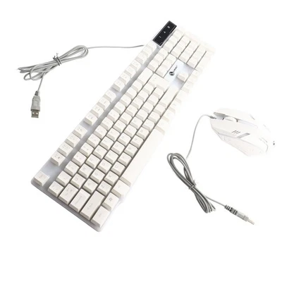 Usb Gaming Keyboard And Usb Mouse Combo Led Backlit Keyboard Firm Durable LS - Image 1 of 4