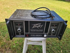 Peavey CS 800 Power Amplifier In Good Condition - Picture 1 of 7