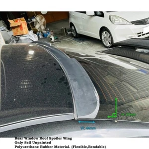 SpX HBRS 284RG Type Rear Window Roof Spoiler Wing Fits 2010~2013 Volvo S60 Sedan - Picture 1 of 10