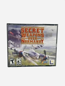 Armas Secretas Sobre Normandía PC CD-ROM Segunda Guerra Mundial Juego de Combate de Vuelo LucasArts De Colección - Imagen 1 de 7