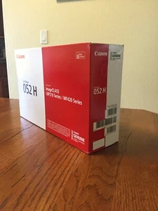 OEM NEW Genuine Canon 052H Hi-Capacity Black Toner Cartridge Sealed 2200C001 - Picture 1 of 1