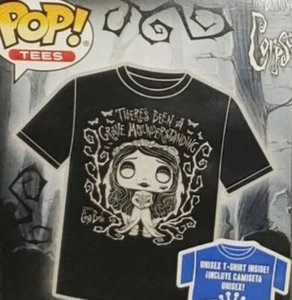 T-shirt Funko Pop Tees Corpse Bride nuova taglia small Emily Bride Tim Burton - Foto 1 di 4